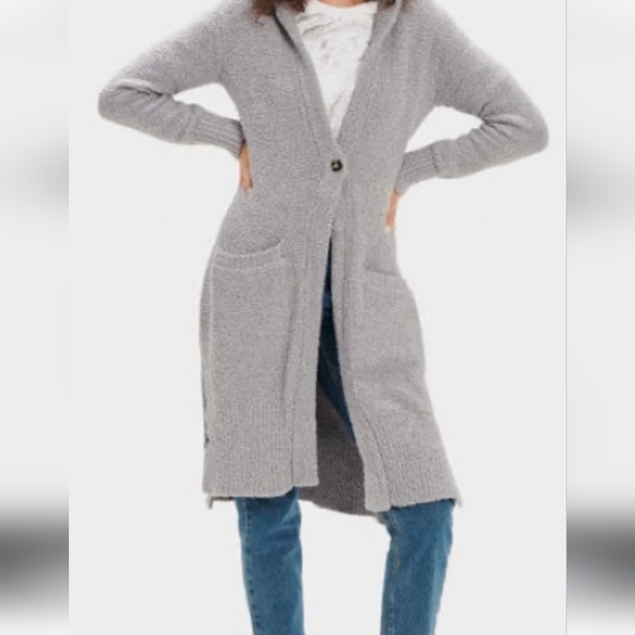UGG Sweaters - UGG Long Duster Hooded Cardian sz M/L
